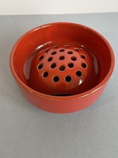 Vintage Ceramic Red Flower