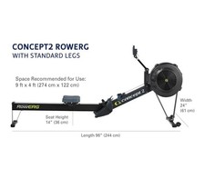 Concept2 rowerg with standing - concept2,