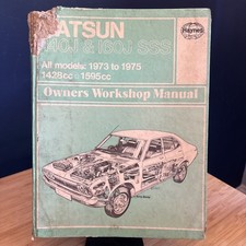 Haynes 235 Datsun 140J & 160J SSS 1973-1975