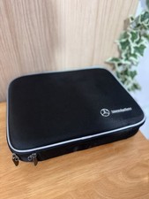 Mercedes Benz Official Car Cleaning Kit in Zip Up Case, Black with Silver Piping