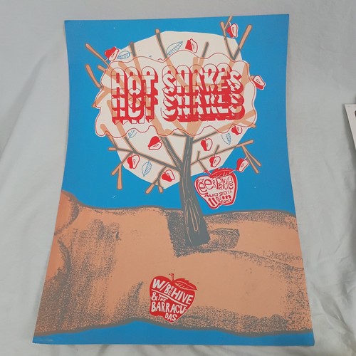 Hot snakes beehive flyer - hot,