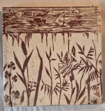 Antique tile Victorian Block