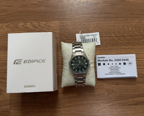 Casio edifice green - casio,