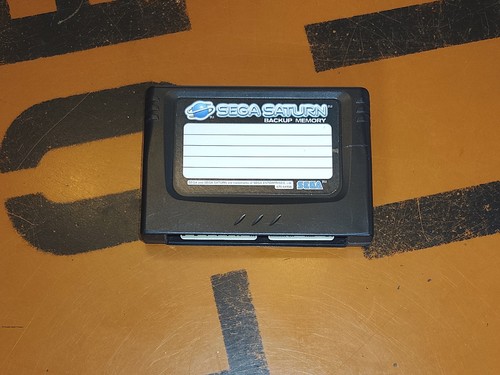 Sega saturn memory card - sega,