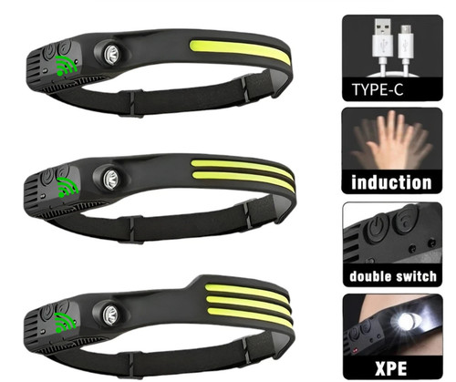Rechargeable headlamp led wide - rechargeable,