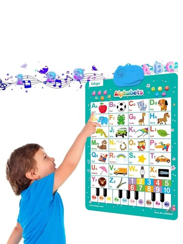 Interactive alphabet wall - interactive,