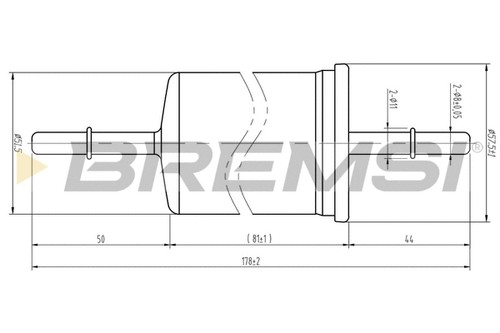 Fuel filter fits ford - fits:, focus