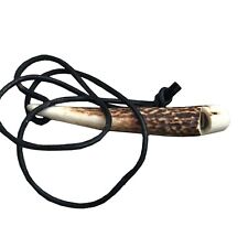 PUPPY DOG TRAINING WHISTLE STAG ANTLER HORN HUNTING SHOOTING HANDMADE
