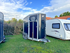 Ifor Williams HB506 Horse Trailer, Black, 2016, Great condition
