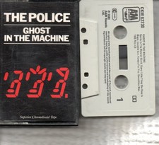 THE POLICE - Ghost In The Machine - Cassette Tape Album *Playtested*