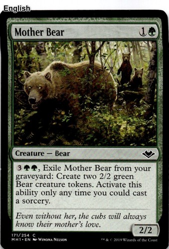 Mother bear modern horizons - modern,