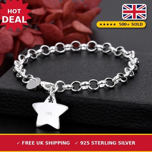Beautiful star charm bracelet - star,