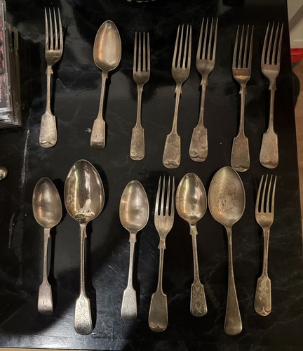 Ssilver plated spoons - spoons, and