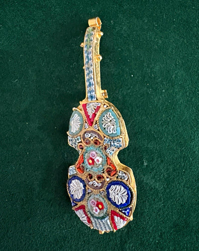 Vntg micro mosaic musical - mosaic,