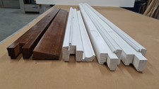 Wooden Timber Door Frame White