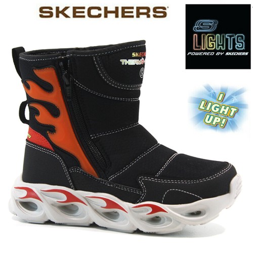 Boys skechers light boots - skechers, up