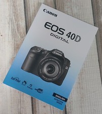 Canon EOS 40D Instruction