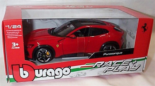 Ferrari purosangue red - red, 1:24