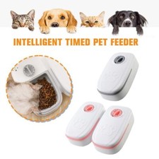 Cat Food Dispenser Timer Bowl