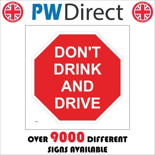 Sign don drink - don't,