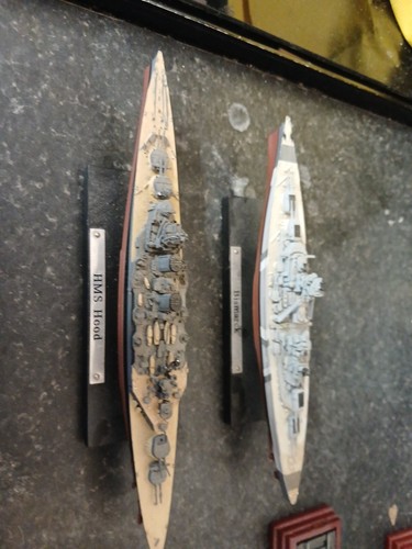 Hms hood model ship and - hood,