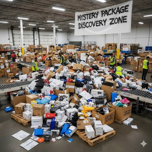 Mystery box package - mystery,