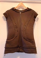 Psylo Brown Waistcoat Jacket