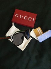 Gucci Sunglasses  Black Green and Red Mens ( Unisex ) Brand new 