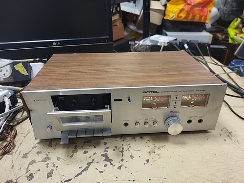 Rotel 300m stereo cassette - rd-300m,