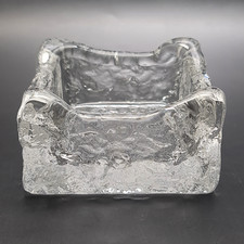 Whitefriars art glass dish - art,