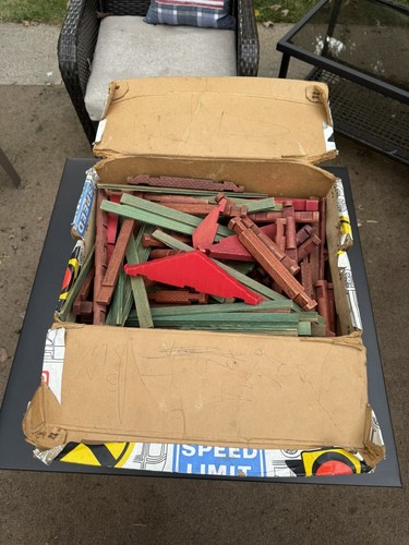 Cardboard toybox full - cardboard,