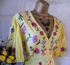 👗******MONSOON PRE-OWNED "DELIIA YELLOW" DRESS SIZE 12******👗