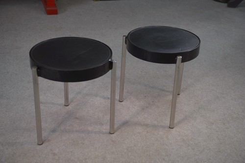 Pair side tables by - pair,