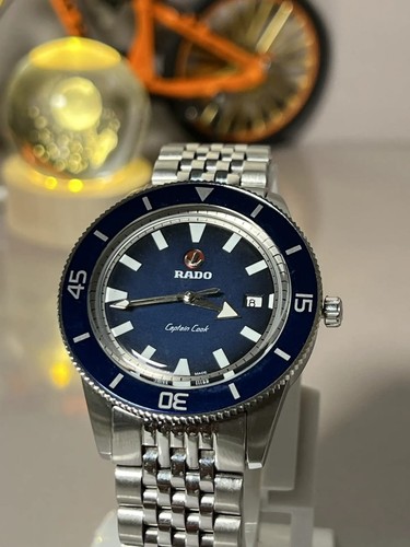 Rado captain cook blue dial - rado,