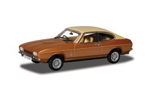 CORGI VANGUARDS 1/43 FORD CAPRI MK2 3.0 GHIA - SATURN GOLD VA15406