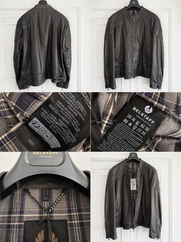 Belstaff men leather outlaw - men's,