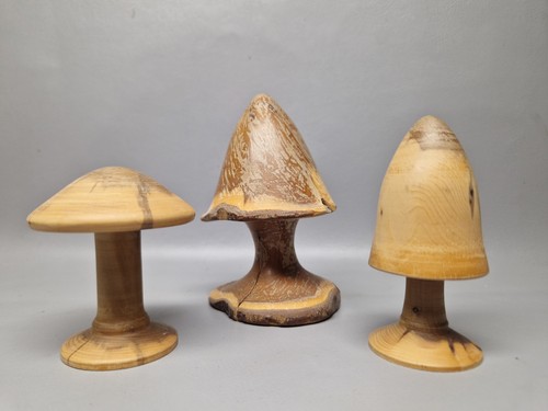 Vintage wooden set turned - vintage, of