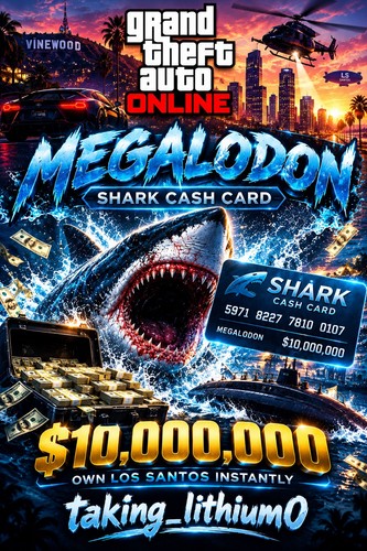 000 shark card - $10,000,000,