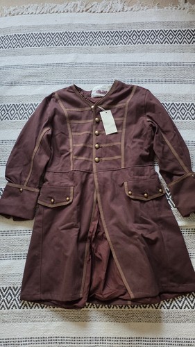 Brown pirate coat chest - brown, size
