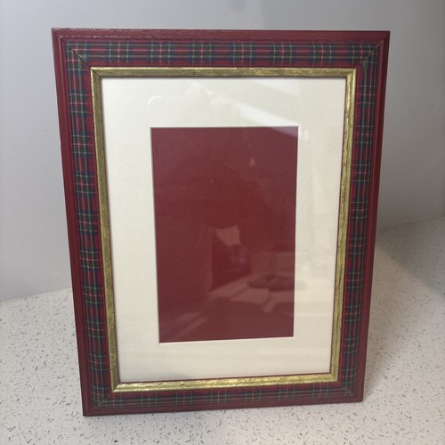 Vintage tartan picture - picture, frame