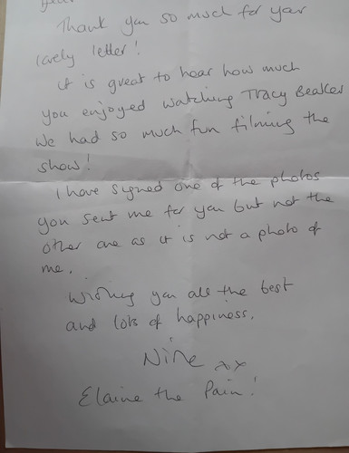 Original handwritten letter - handwritten,