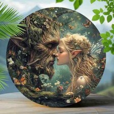 GREEN MAN PIXIE BUTTERFLY &