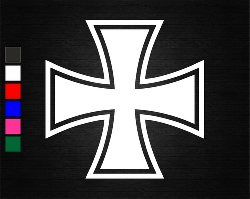 German iron cross decal - iron,