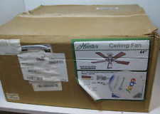Hunter Ceiling Fan Lights & Remote Factory Reconditioned #CC5C10C28 44" 112cm