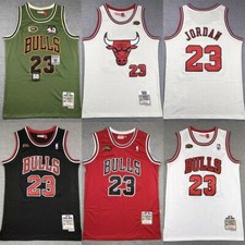 New Adult Chicago Bulls #23 Spotshirt Stitched 1998 Finals***###