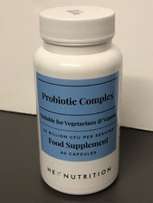HEY NUTRITION - PROBIOTIC COMPLEX 20 BILLION CFU 60 CAPSULES. EXP:10/2025.
