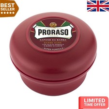 Moisturizing Shaving Soap with Shea Butter - Professional Quality for Men