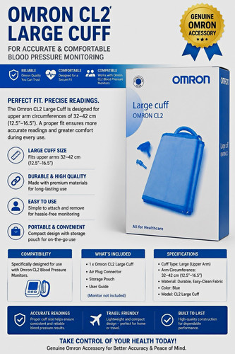 Omron cl2 large - omron, blood