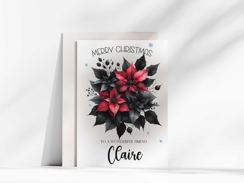 Personalised gothic christmas - personalised,