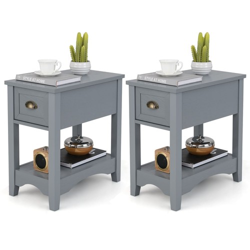 Pcs side end table with - pcs,
